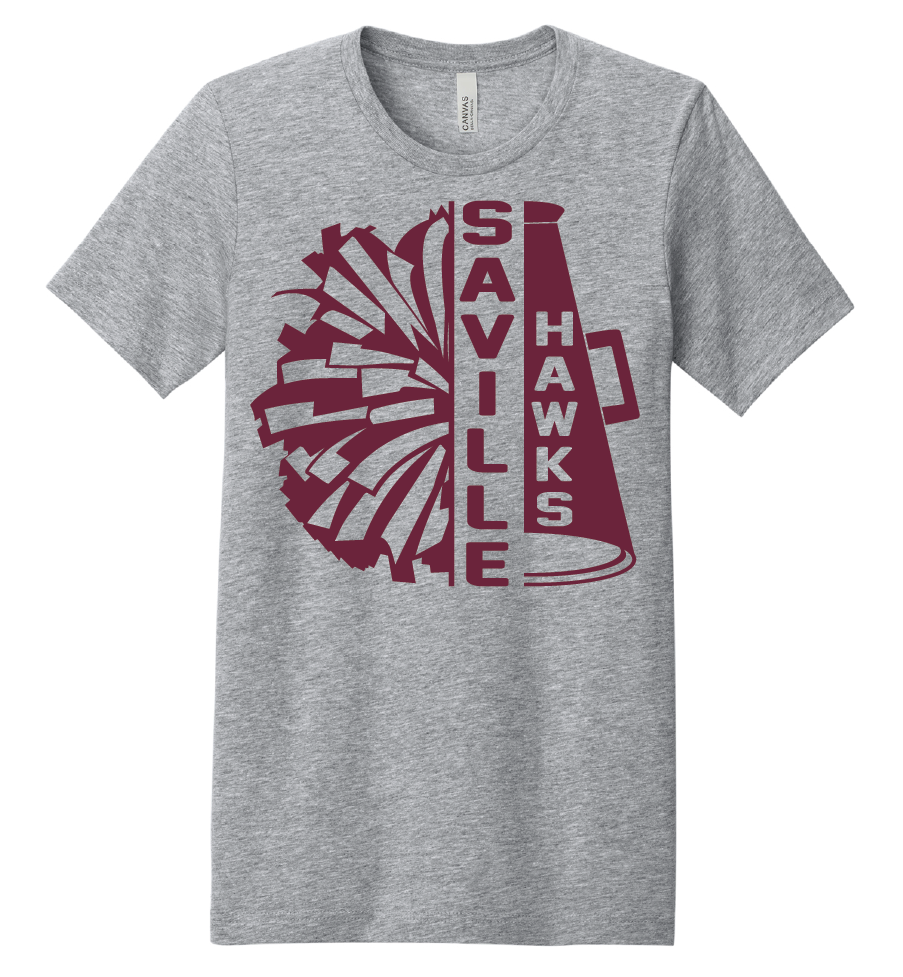 Saville Cheer T-Shirt 2026 - BELLA+CANVAS®